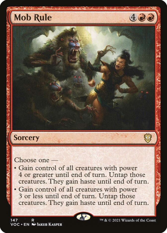 Mob Rule: Crimson Vow Commander