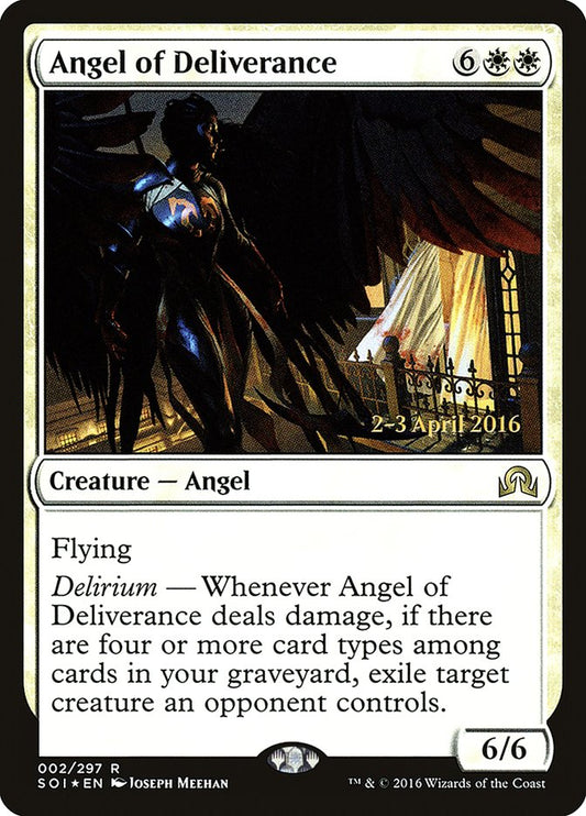 Angel of Deliverance - (Foil): Shadows over Innistrad Promos