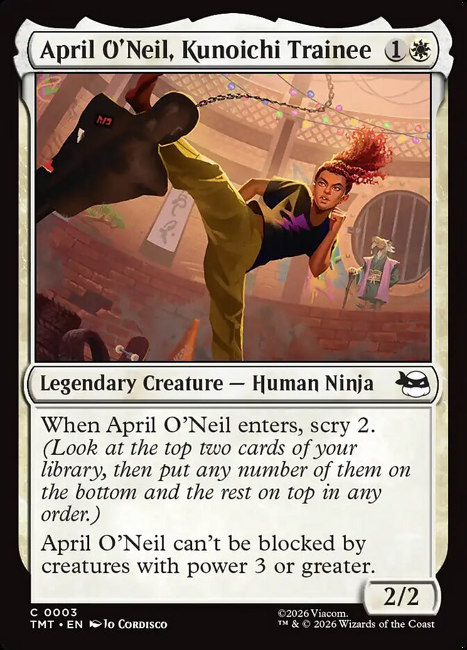 April O'Neil, Kunoichi Trainee: Teenage Mutant Ninja Turtles