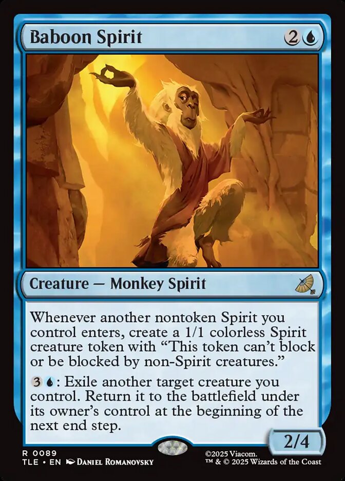 Baboon Spirit: Avatar: The Last Airbender Eternal