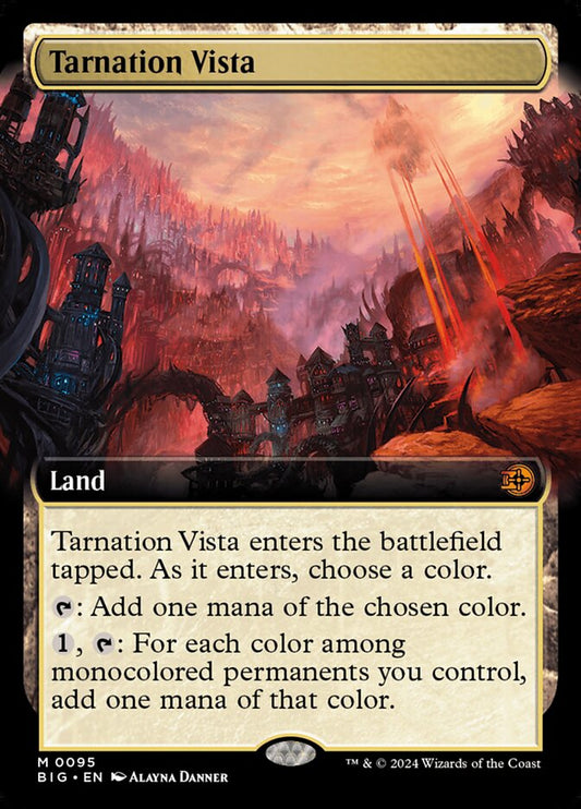 Tarnation Vista (#095) (Extended Art) - (Foil): The Big Score