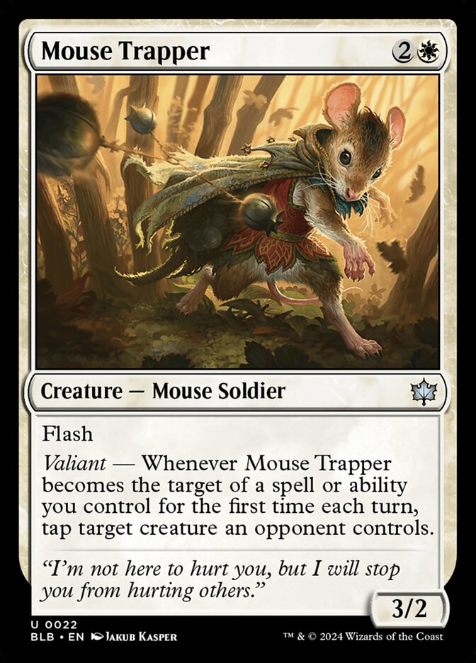 Mouse Trapper - (Foil): Bloomburrow