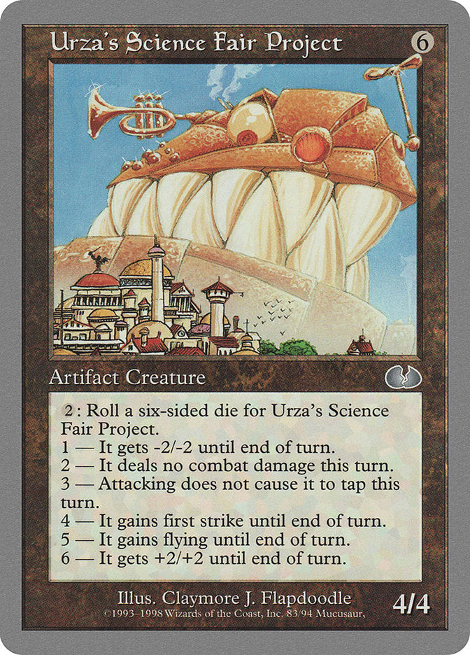 Urza's Science Fair Project: Unglued