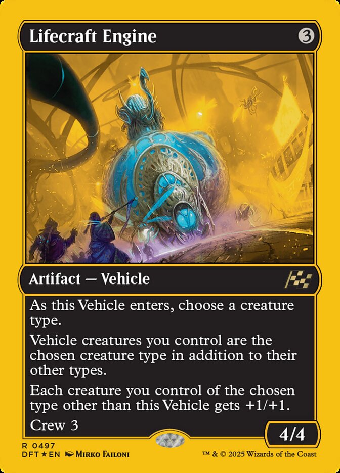 Lifecraft Engine (First Place Foil) - (Foil): Aetherdrift