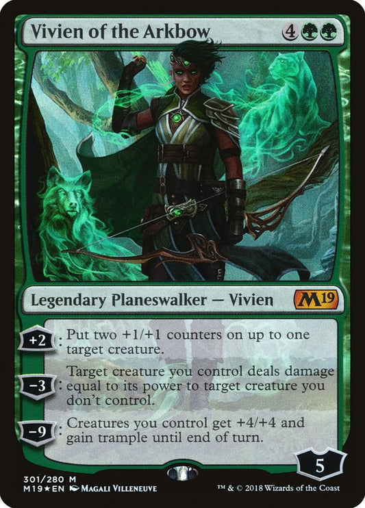 Vivien of the Arkbow (Planeswalker Deck) - (Foil): Core Set 2019