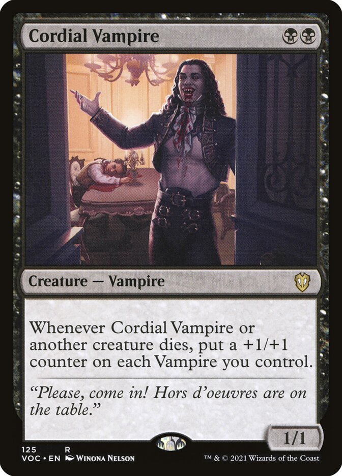 Cordial Vampire: Crimson Vow Commander