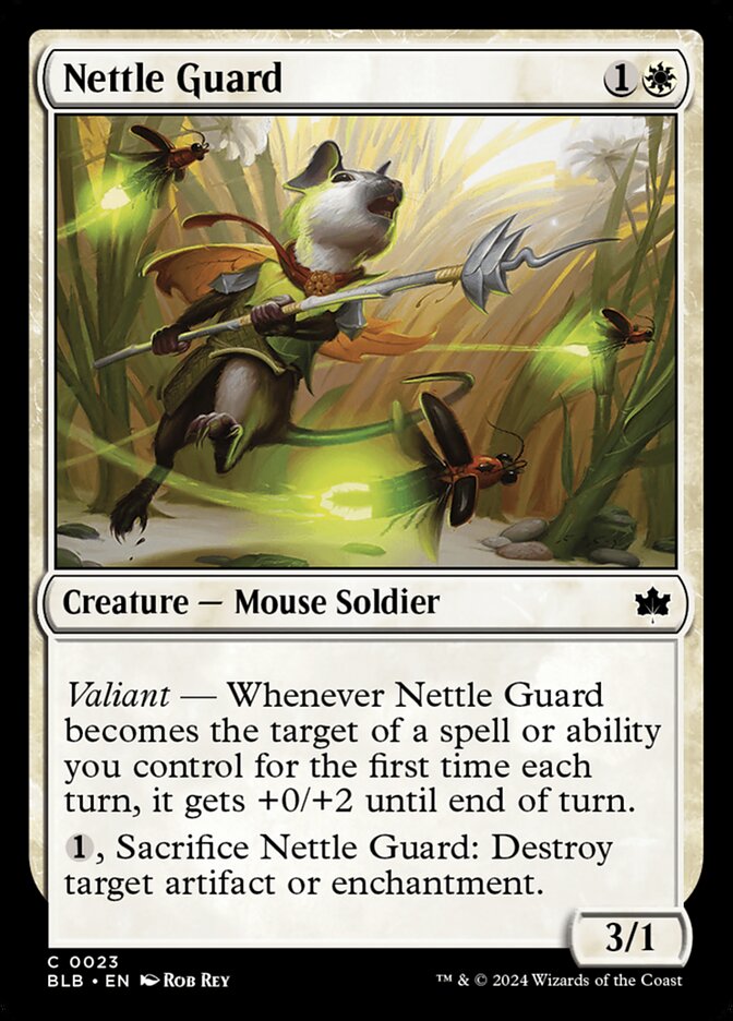 Nettle Guard - (Foil): Bloomburrow