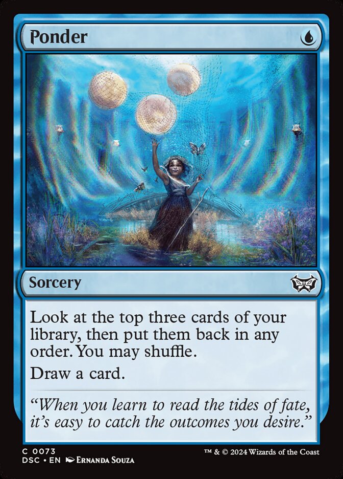 Ponder: Duskmourn: House of Horror Commander