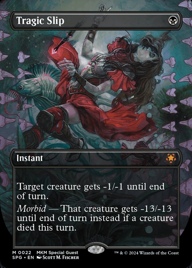 Tragic Slip (Borderless) - (Foil): Special Guests