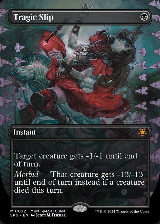 Tragic Slip (Borderless) - (Foil): Special Guests