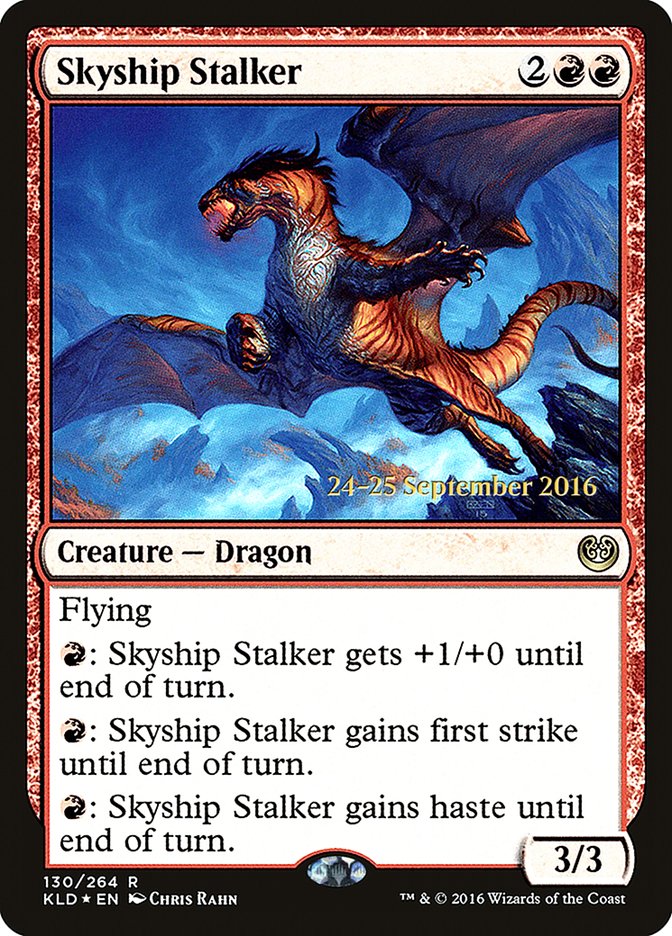 Skyship Stalker (Prerelease) (Kaladesh) - (Foil): Kaladesh Promos