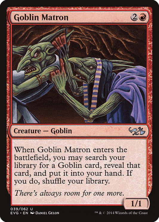 Goblin Matron: Duel Decks Anthology: Elves vs. Goblins