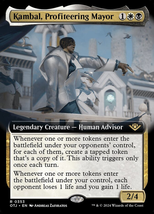Kambal, Profiteering Mayor (Extended Art): Outlaws of Thunder Junction