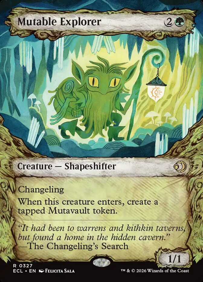 Mutable Explorer - (Foil): Lorwyn Eclipsed