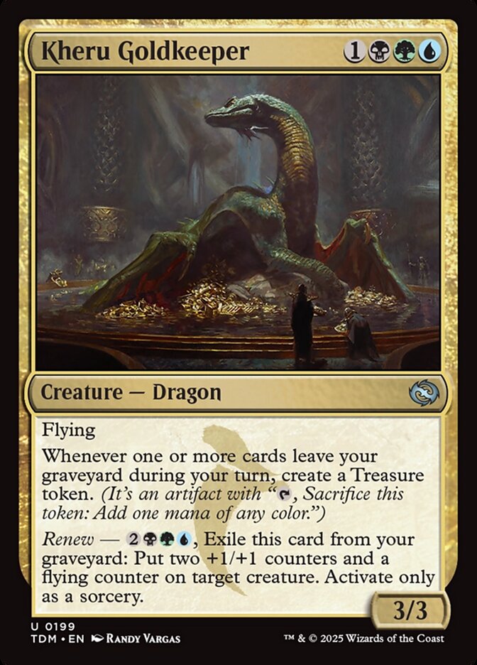 Kheru Goldkeeper - (Foil): Tarkir: Dragonstorm