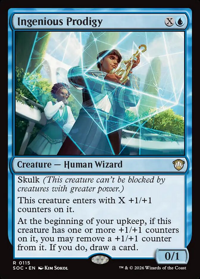 Ingenious Prodigy: Secrets of Strixhaven Commander
