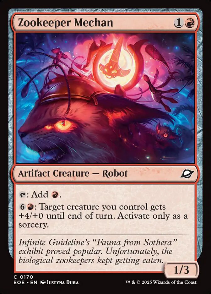 Zookeeper Mechan - (Foil): Edge of Eternities