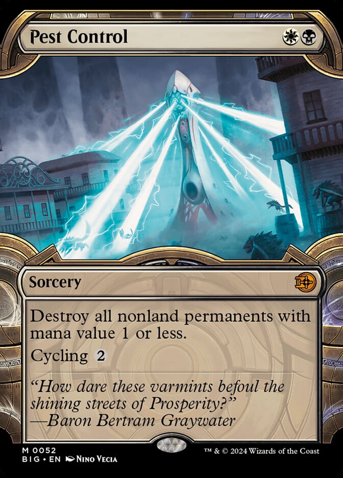 Pest Control (#052) (Showcase) - (Foil): The Big Score
