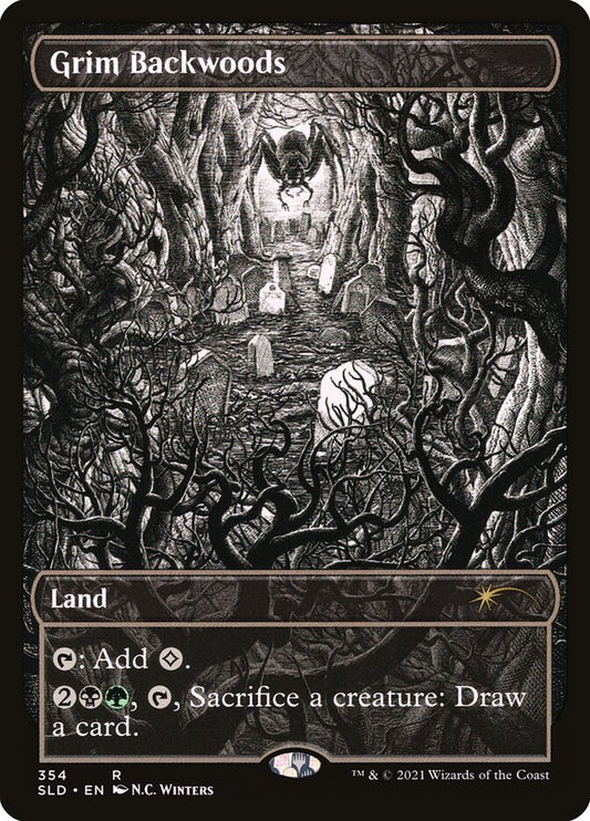 Grim Backwoods (Secret Lair) (Showcase) - (Foil): Secret Lair Drop