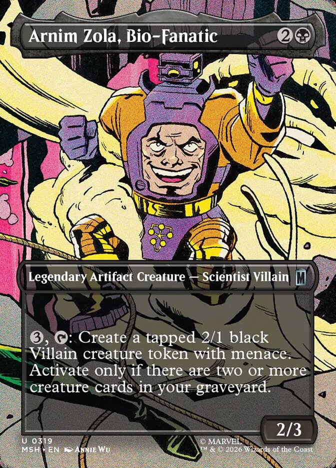 Arnim Zola, Bio-Fanatic (Borderless) (#319)