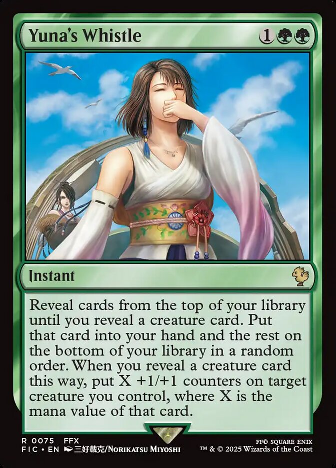 Yuna's Whistle - (Foil): Final Fantasy Commander