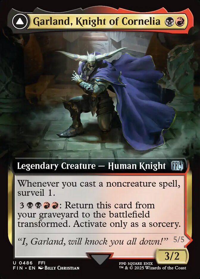 Garland, Knight of Cornelia // Chaos, the Endless (Extended Art): Final Fantasy