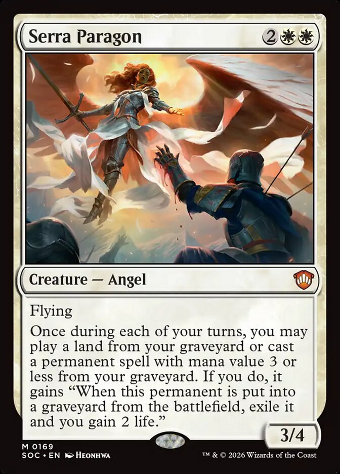 Serra Paragon: Secrets of Strixhaven Commander