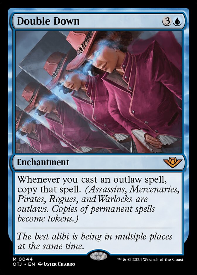 Double Down - (Foil): Outlaws of Thunder Junction