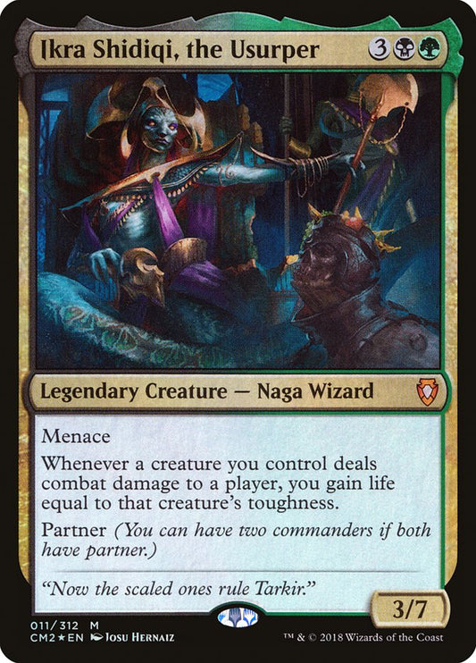 Ikra Shidiqi, the Usurper - (Foil): Commander Anthology Volume II