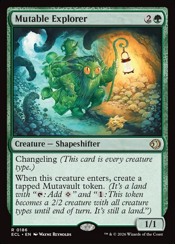 Mutable Explorer - (Foil): Lorwyn Eclipsed