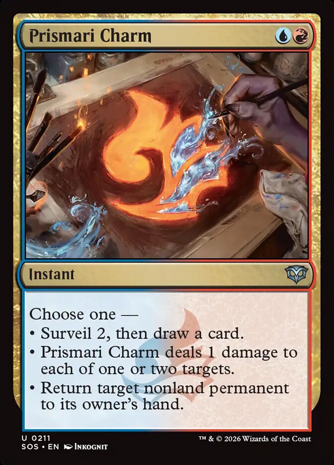 Prismari Charm - (Foil): Secrets of Strixhaven
