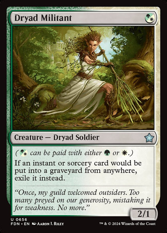 Dryad Militant: Foundations