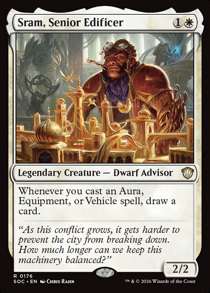 Sram, Senior Edificer: Secrets of Strixhaven Commander