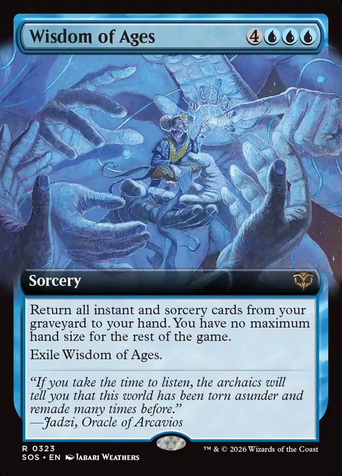 Wisdom of Ages - (Foil): Secrets of Strixhaven