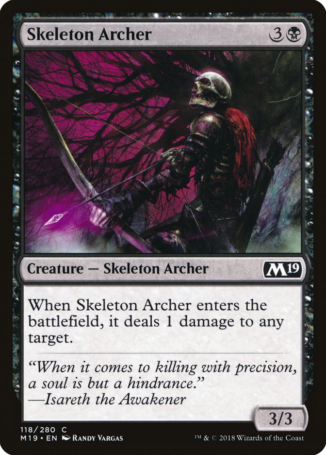 Skeleton Archer: Core Set 2019