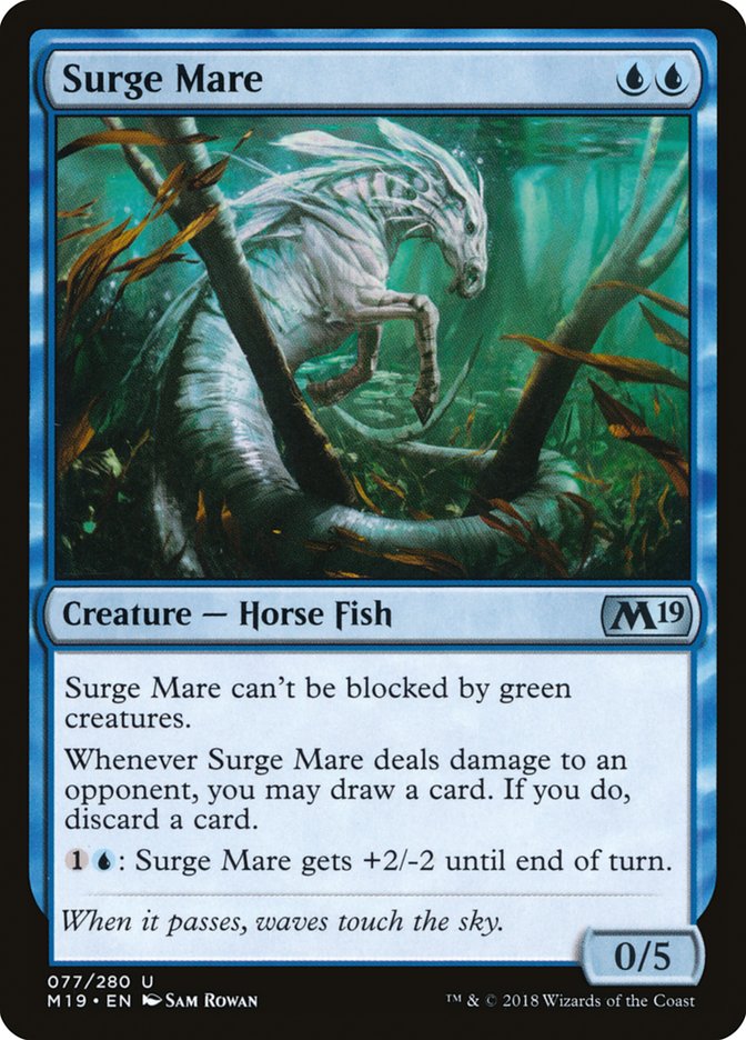 Surge Mare - (Foil): Core Set 2019