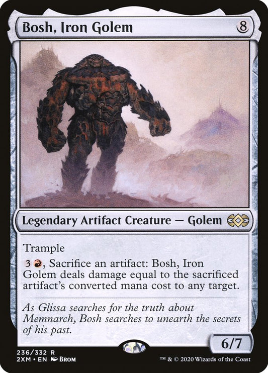 Bosh, Iron Golem - (Foil): Double Masters