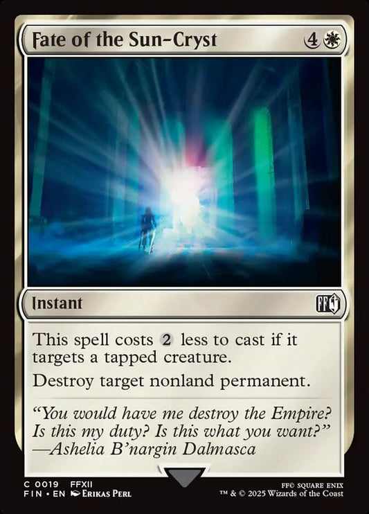 Fate of the Sun-Cryst - (Foil): Final Fantasy