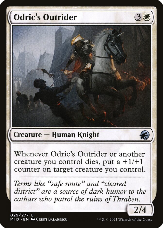 Odric's Outrider: Innistrad: Midnight Hunt