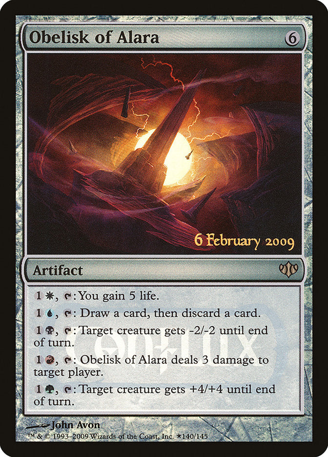 Obelisk of Alara (Launch) - (Foil): Conflux Promos