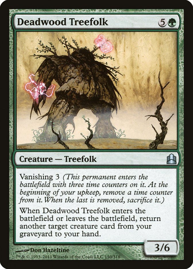Deadwood Treefolk: Commander 2011