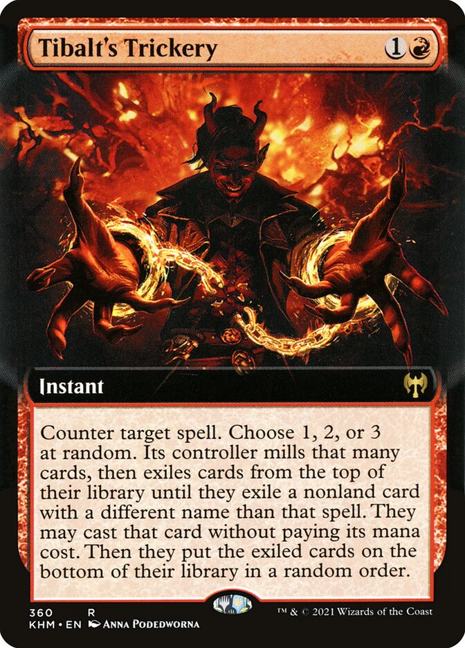 Tibalt's Trickery (Extended Art): Kaldheim