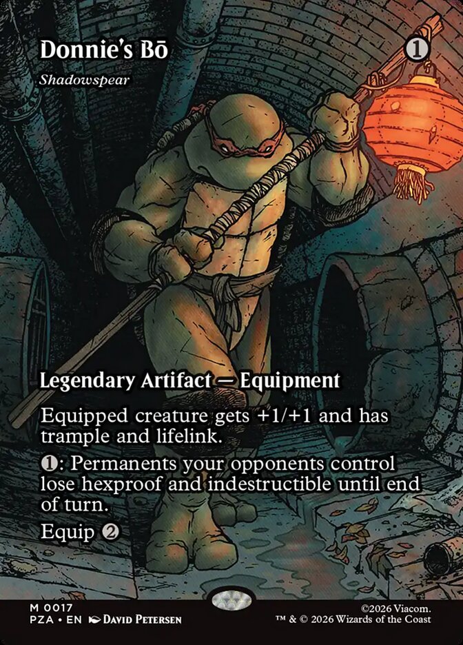Shadowspear: Teenage Mutant Ninja Turtles Source Material