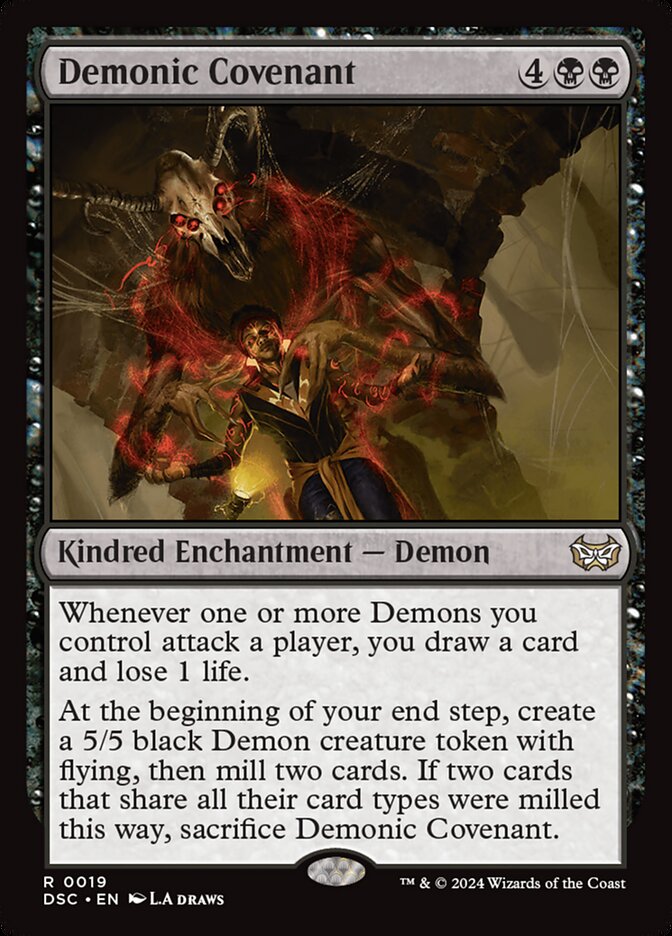 Demonic Covenant: Duskmourn: House of Horror Commander
