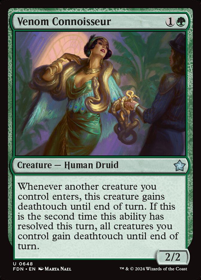 Venom Connoisseur: Foundations