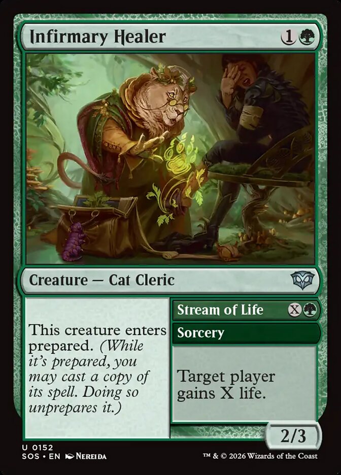 Infirmary Healer // Stream of Life: Secrets of Strixhaven