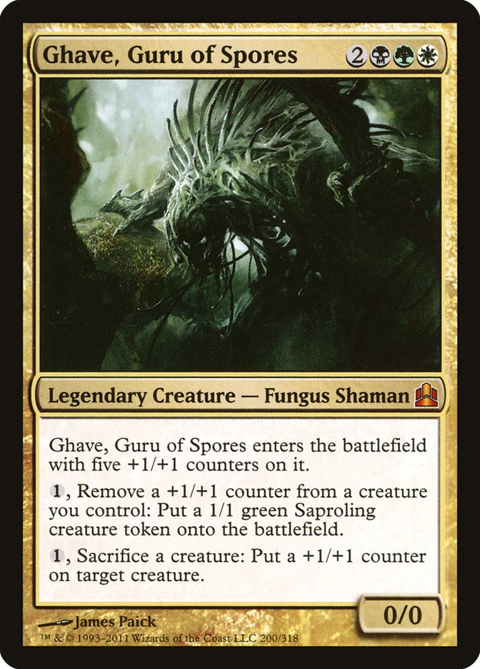 Ghave, Guru of Spores: Commander 2011