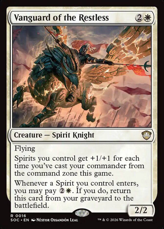 Vanguard of the Restless: Secrets of Strixhaven Commander