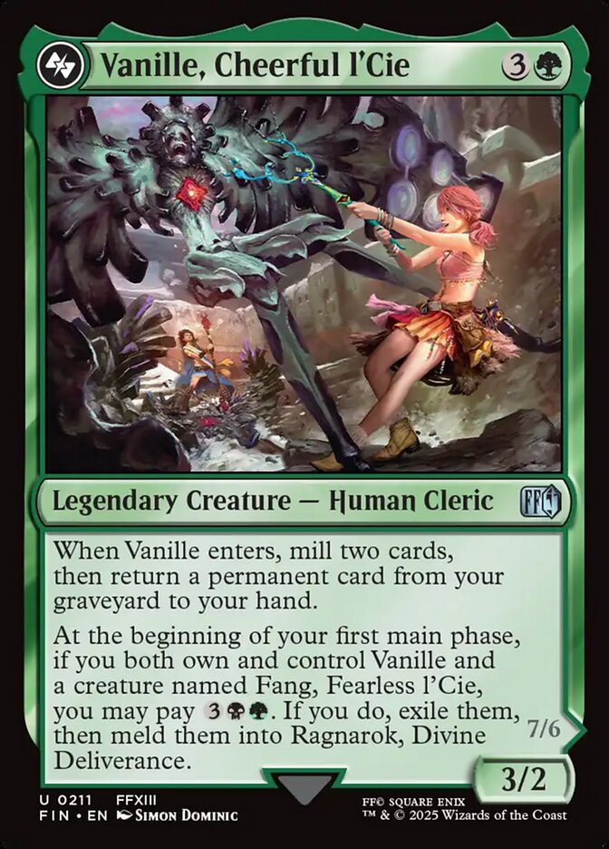 Vanille, Cheerful l'Cie: Final Fantasy