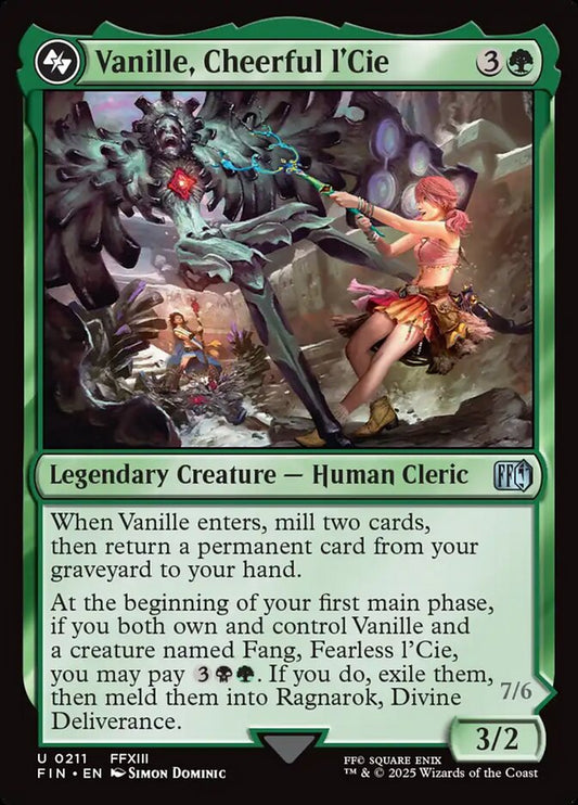 Vanille, Cheerful l'Cie - (Foil): Final Fantasy